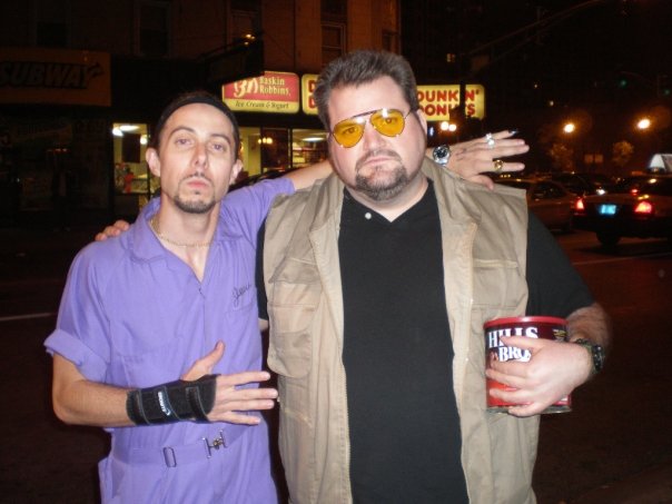 Dressed as Walter from The Big Lebowski