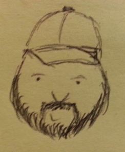 A pencil sketch by Emily Turner